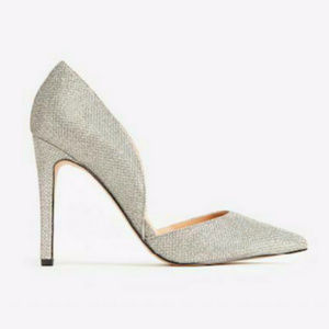 🛑TEMPORARY HOLD🛑 NWT Express Metallic Glitter Two-piece Pumps